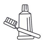 فرشاة ومعجون أسنان