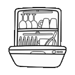 مستلزمات ألات الجلي